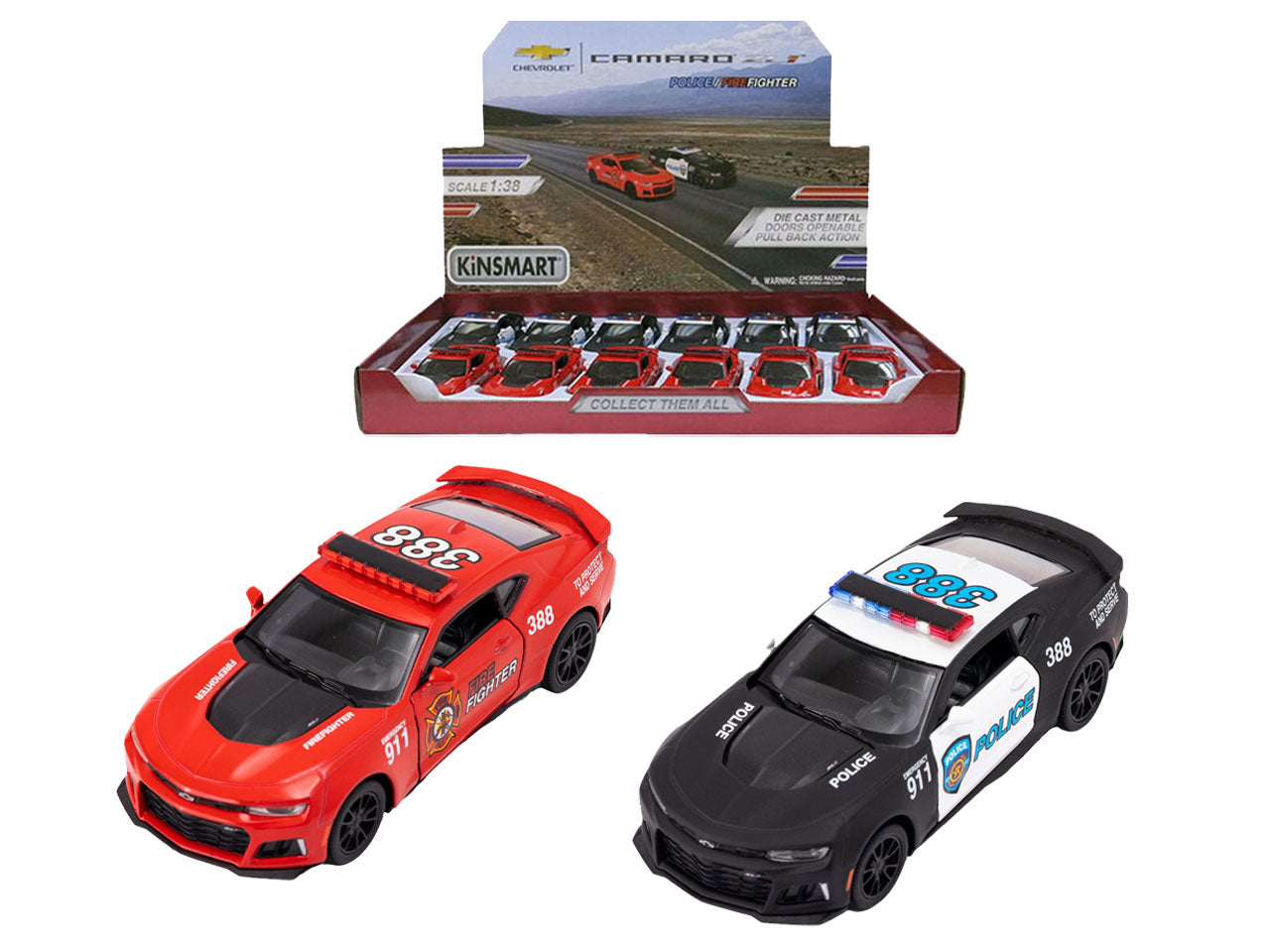 Auto 2017 camaro zly police/fire 89555