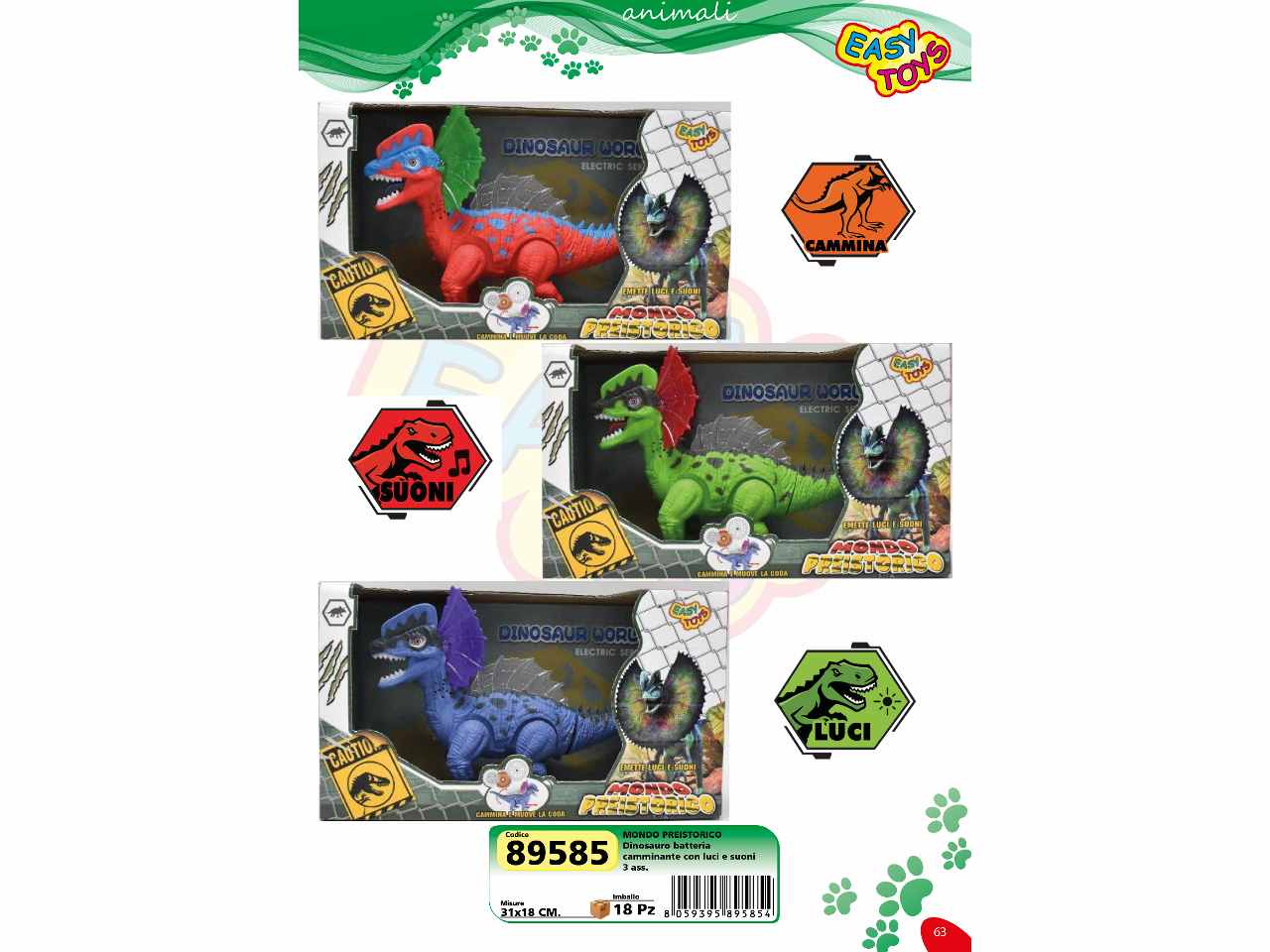 Animali mondo prestorico 89585
