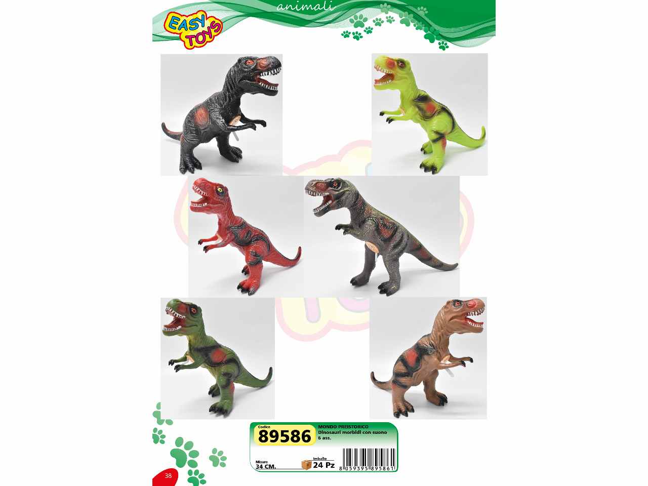 Animali dinosauri morbidi89586