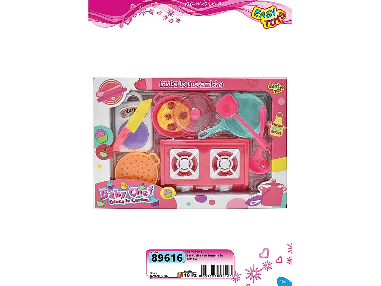 Set cucina con fornello