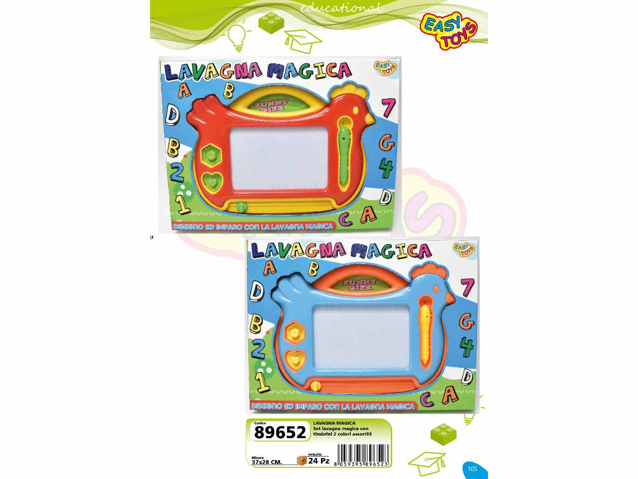 Lavagna magica in scatola     89652