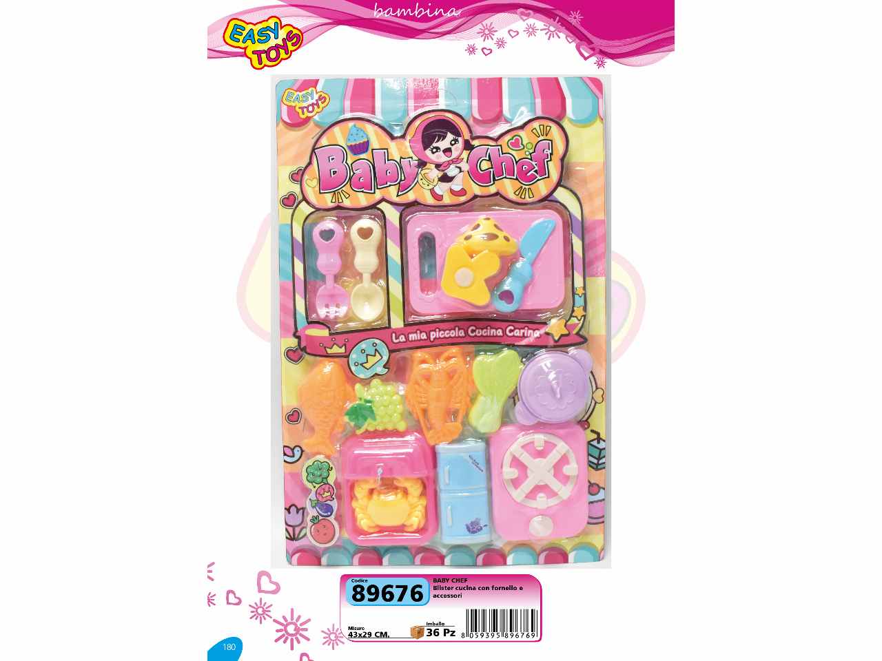 Set cucina baby chef      89676