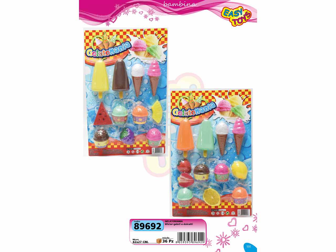 Set gelati gelatomania    89692