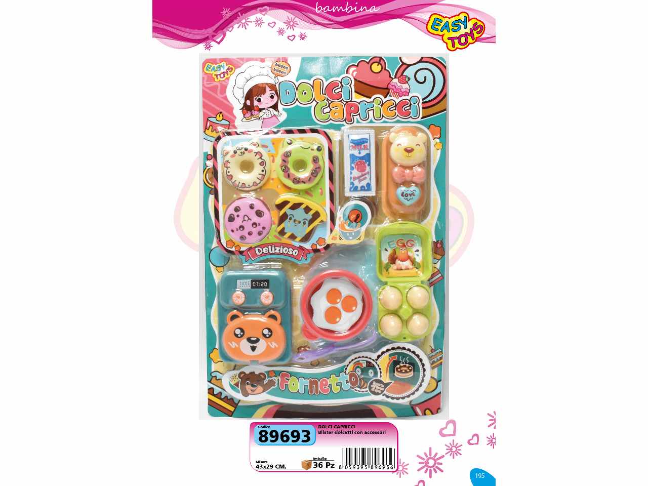 Set dolci capricci        89693