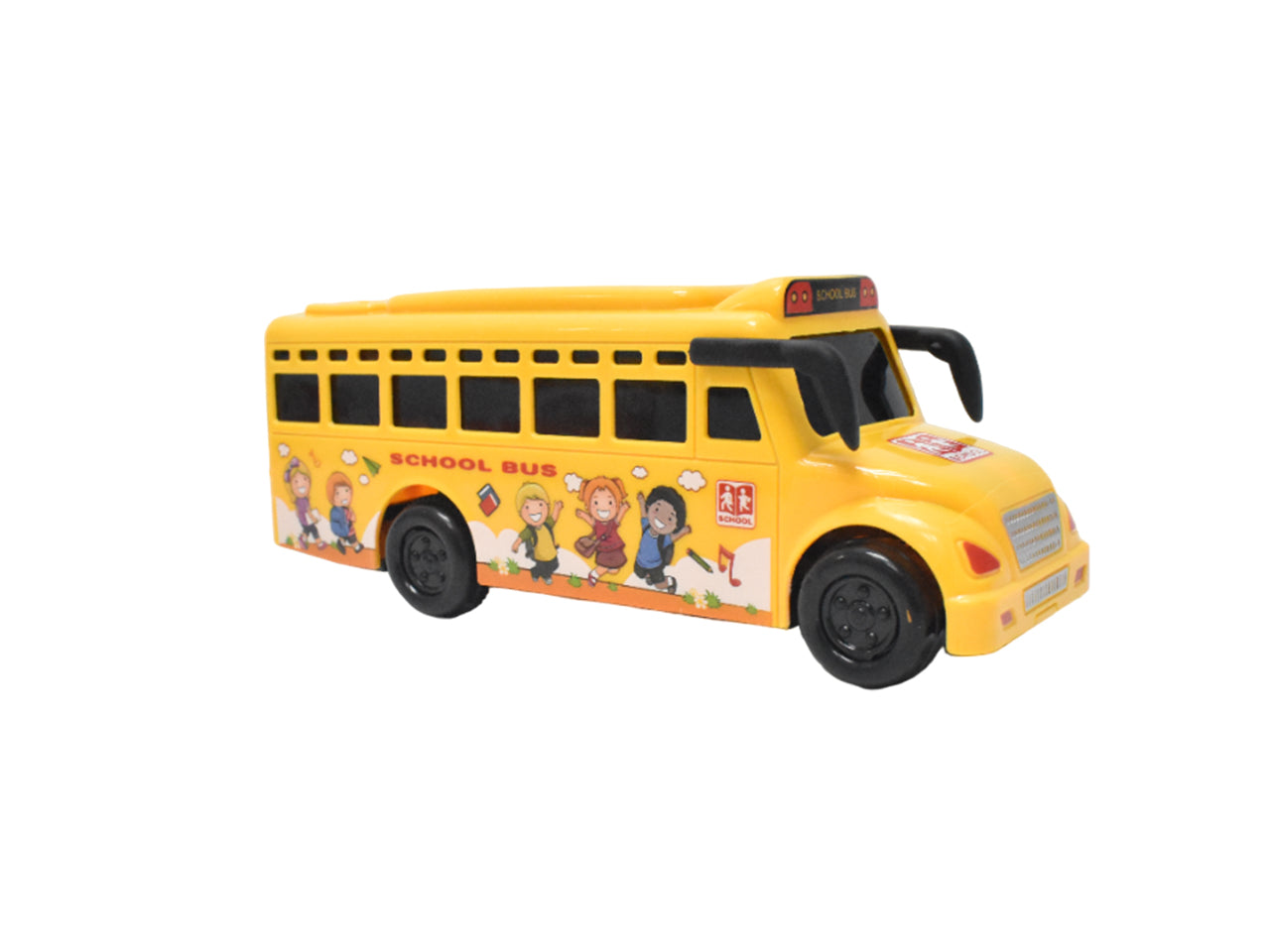 Il mio scuolabus a frizione con luci