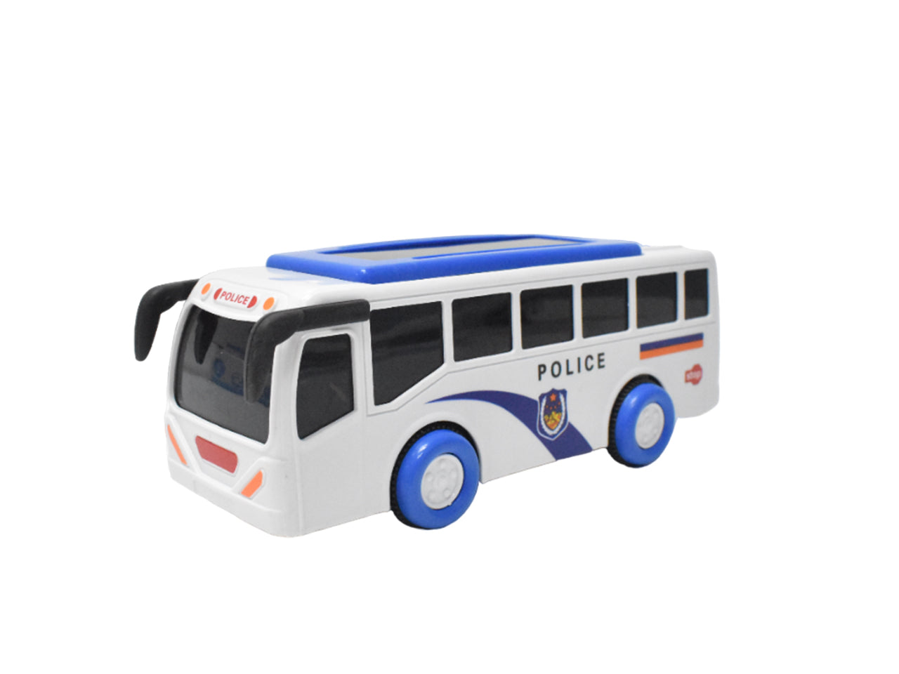 Bus polizia con frizione luci e suoni