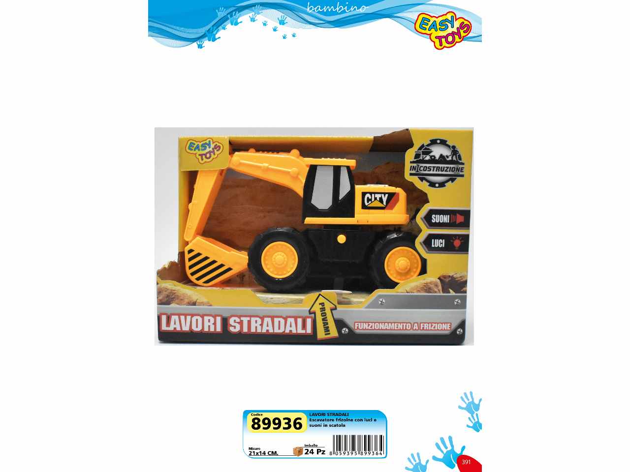 Escavatore frizione luci/suoni89936