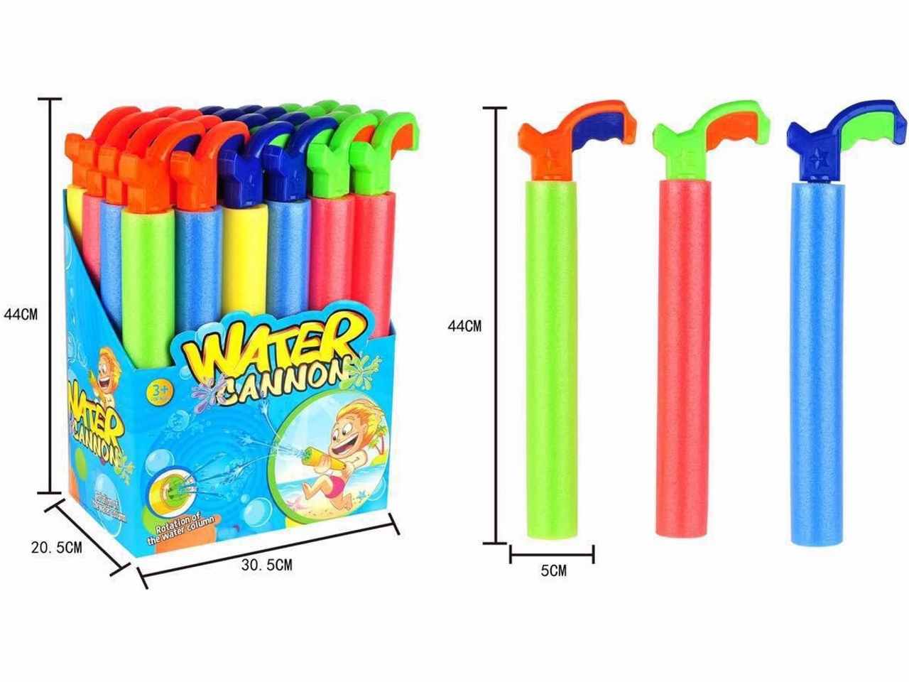 Tubo spara acqua spugna