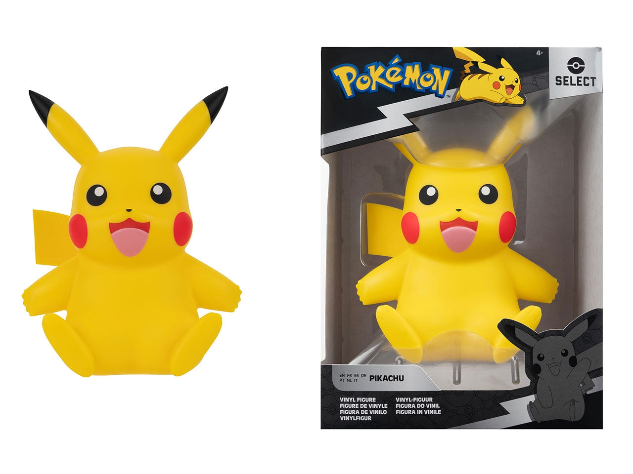 Personaggio Pikachu Pokémon select vinile deluxe 25 cm | Rei Toys