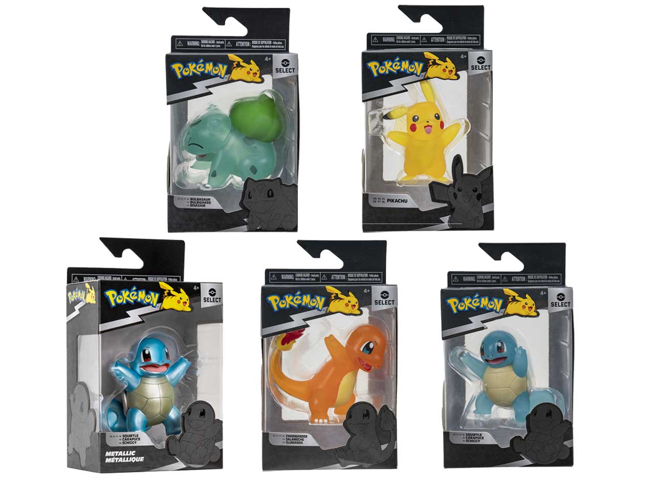Pokemon select battle figure metallic 8cm