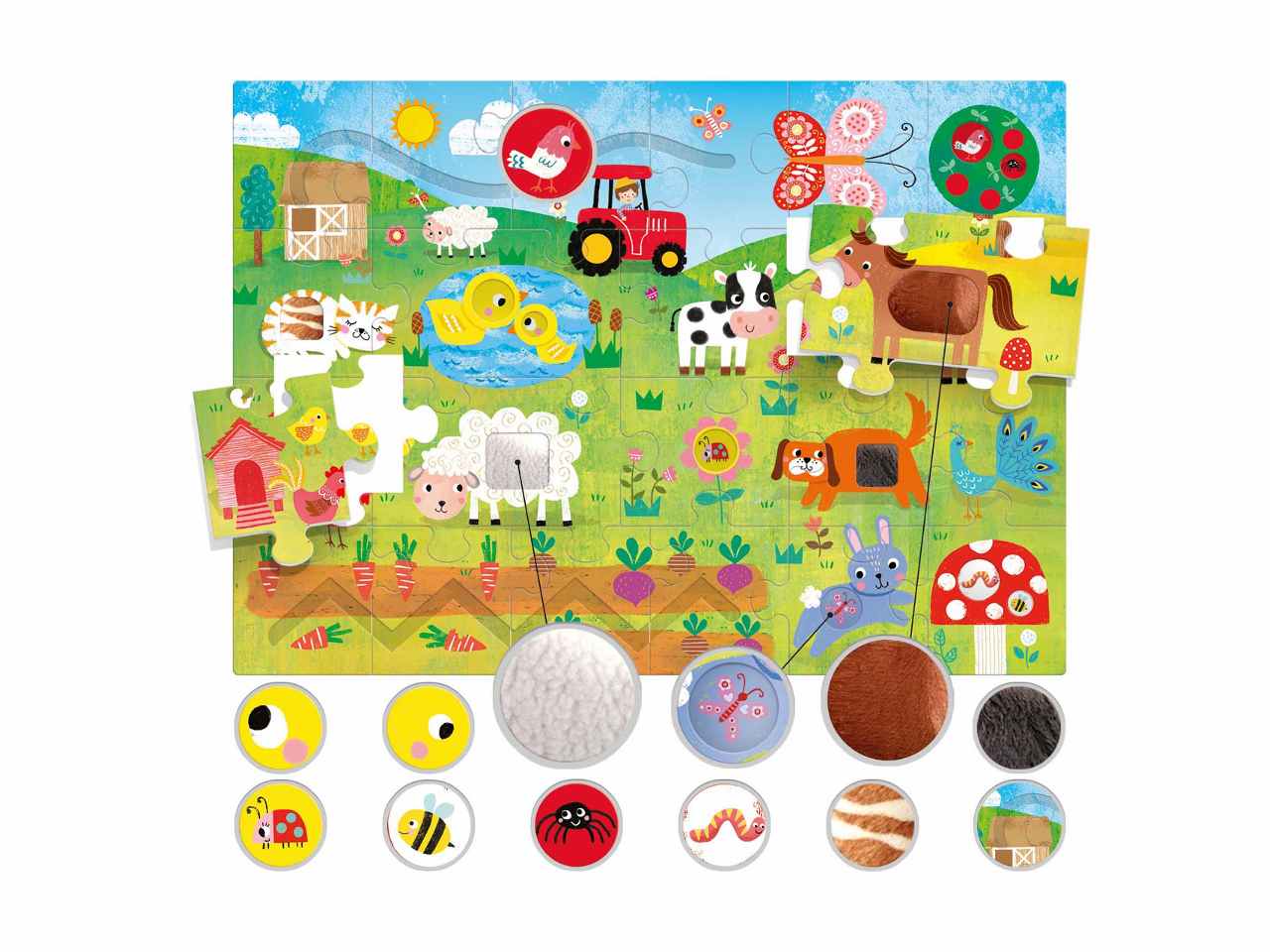 Montessori tactile puzzle mu23592
