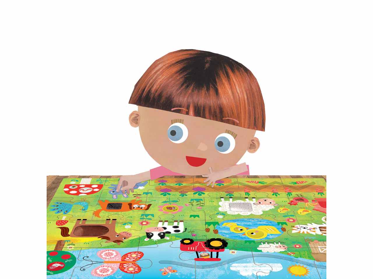 Montessori tactile puzzle mu23592