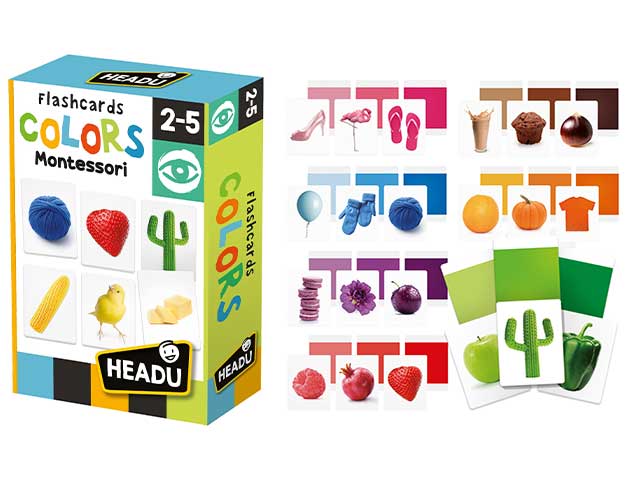Montessori flashcards colors mu27859