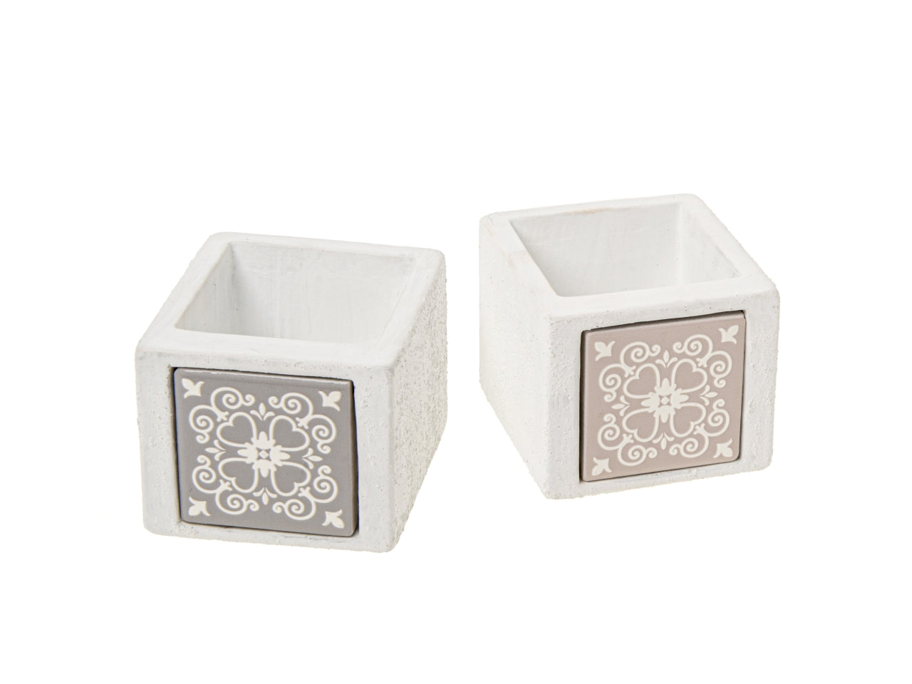 Fioral porta piante misura 7x6cm in 2 assortimenti