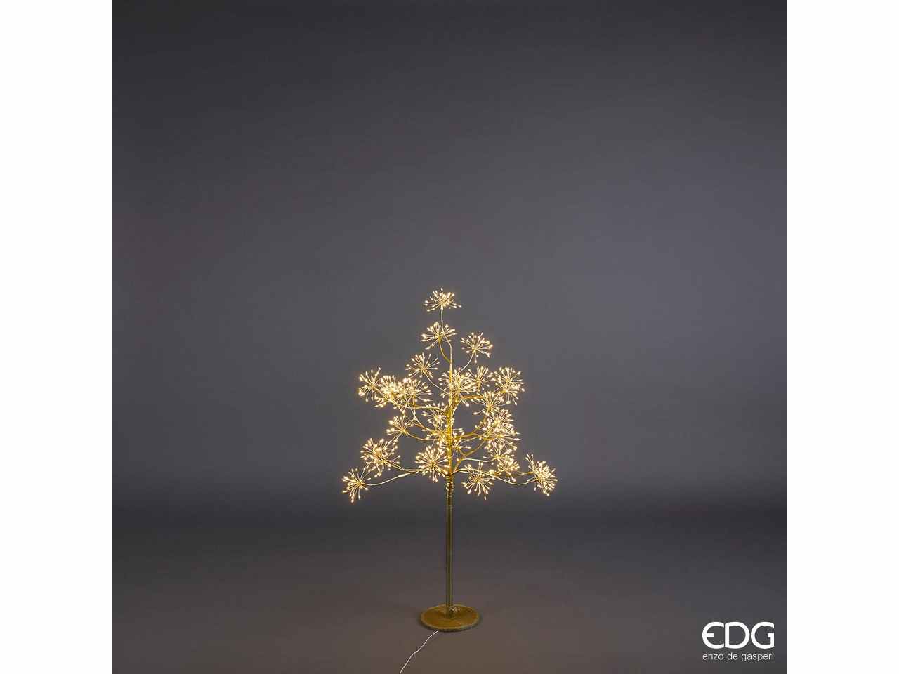 Albero faggio con 896led h.120cm oro