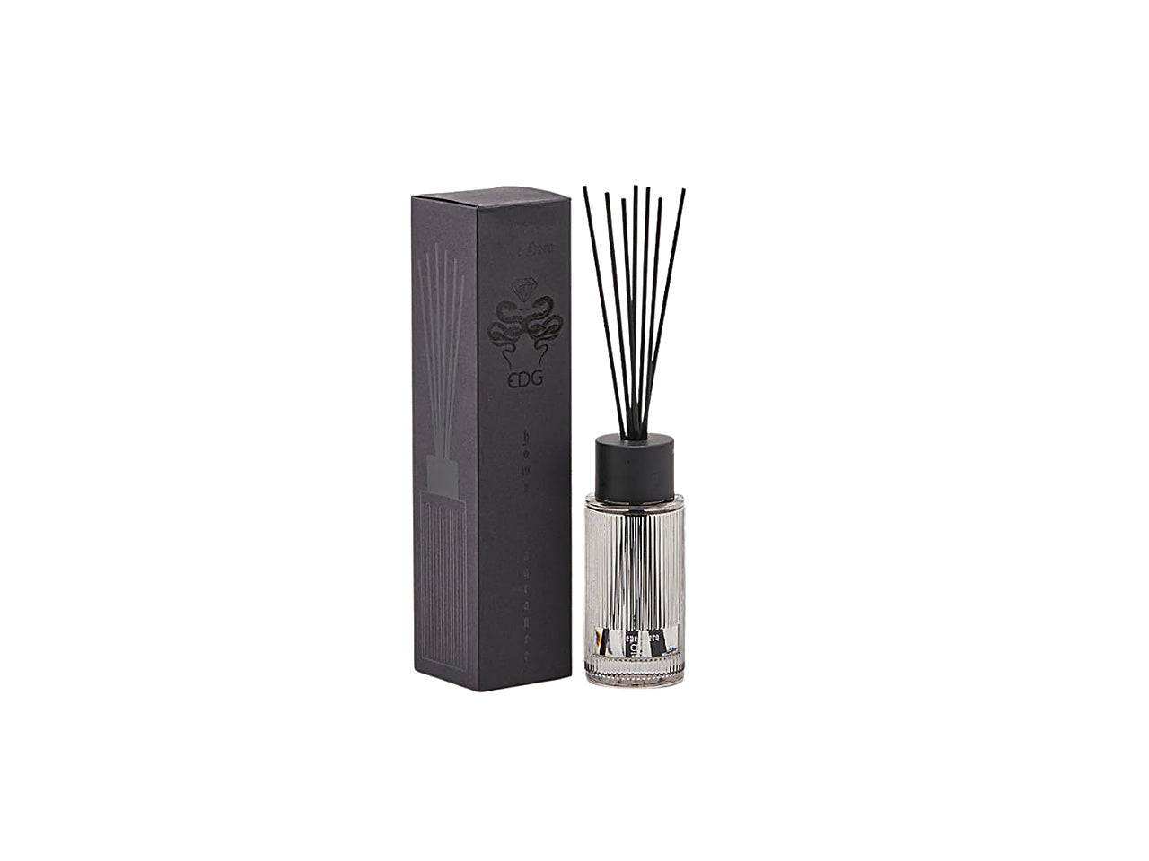 Diffusore con bacchette snake pepe nero 190ml 550300
