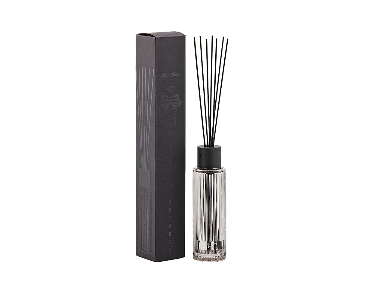 Diffusore con bacchette snake pepe nero 400ml 550301