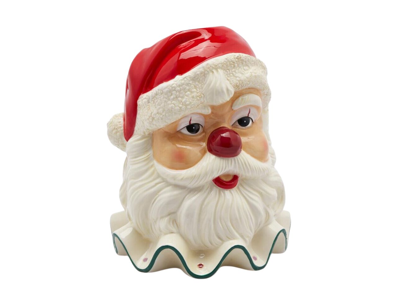 Vaso babbo natale clown misura h.29xd.21,5cm