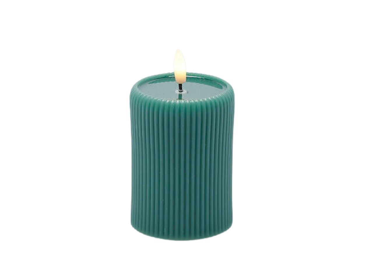 Candela led lounge moccolo h.10xd.7,5cm ip20 verde
