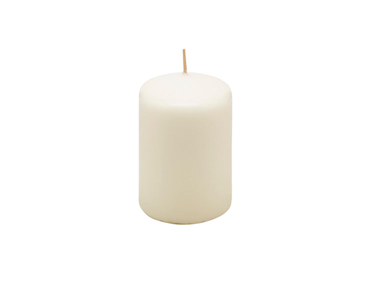 Candela moccolo 7.5x5cm avorio 613551.1