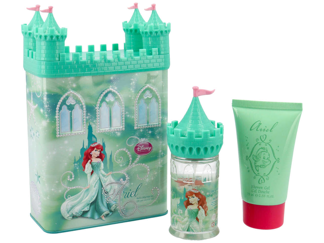 Disney ariel castle set regalo