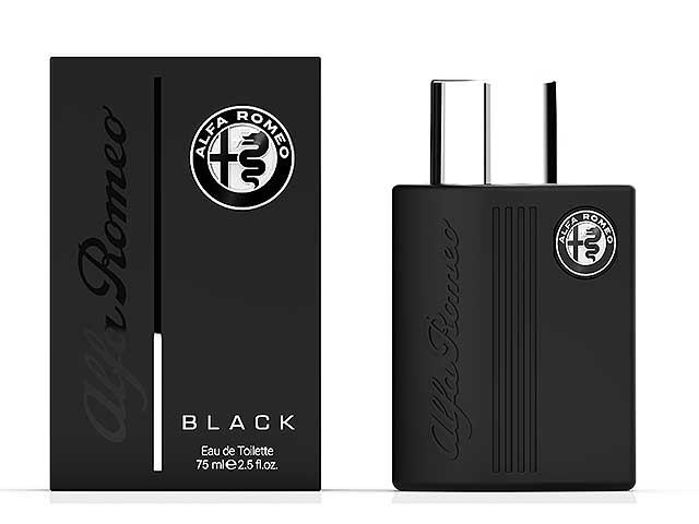 Alfa romeo black edt spray 75ml 225