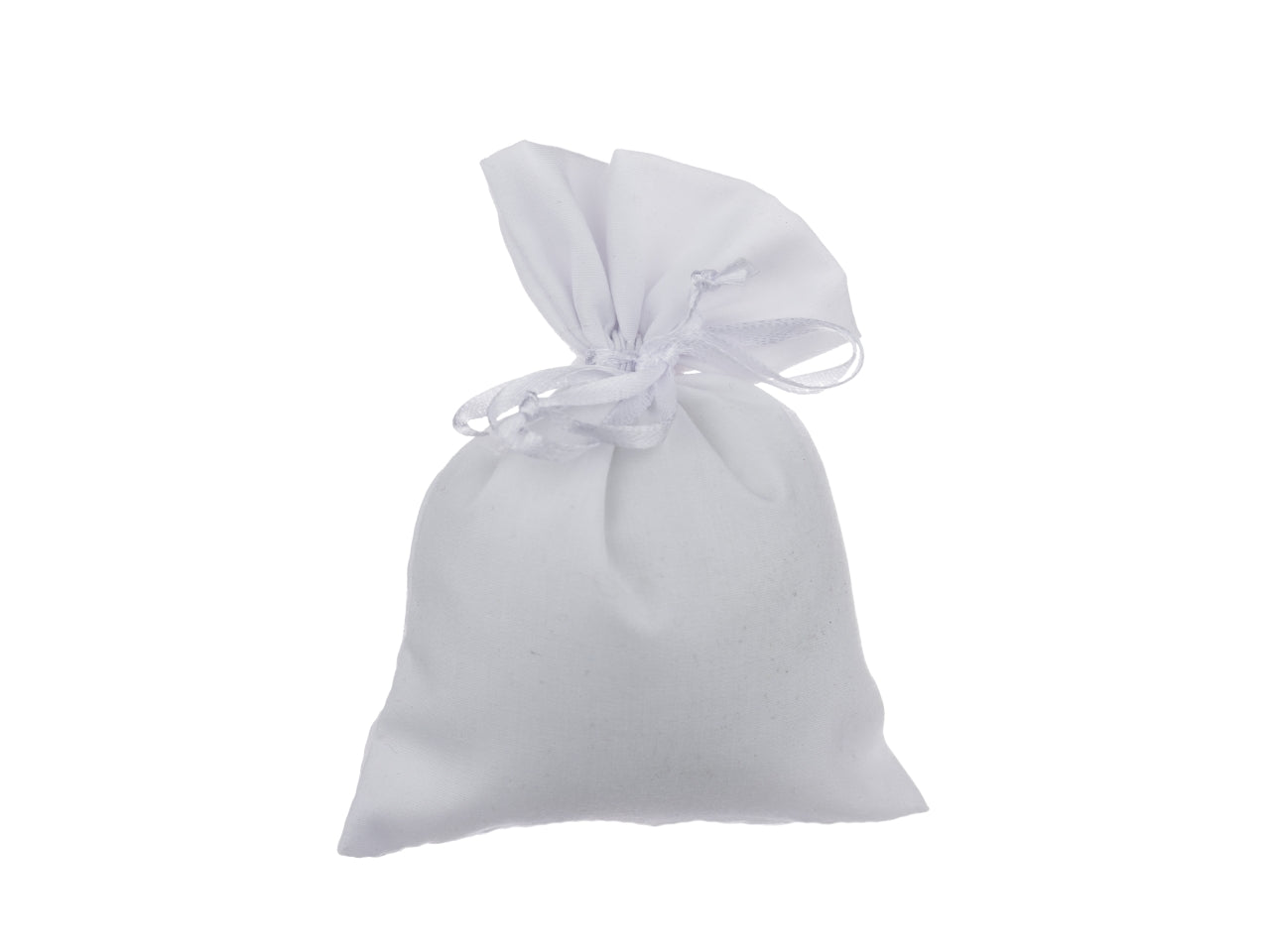 Sacchetto cotone 10x12 bianco