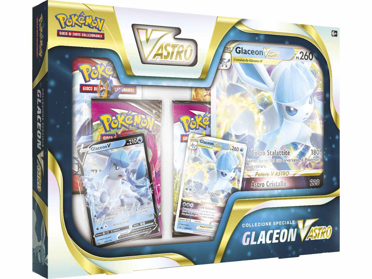 Scatola Set Carte Pokémon Leafeon V Astro / Glaceon V Astro  - Game Vision