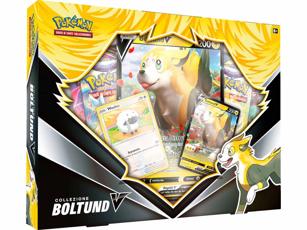 Scatola Carte Carte Pokémon Collezione Boltund V  - Game Vision