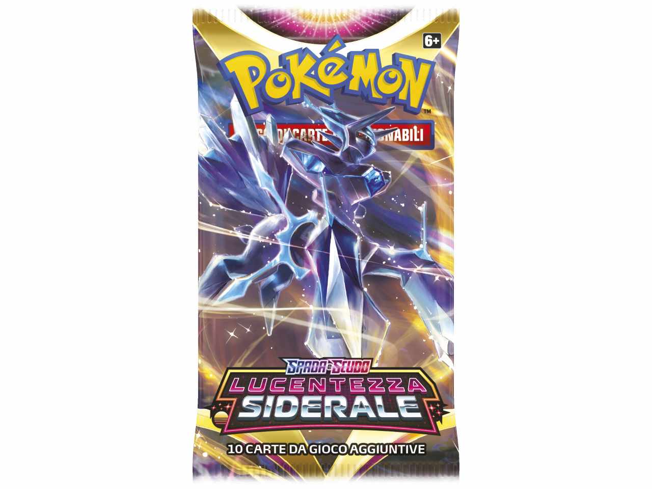 Bustina Carte Pokémon Spada E Scudo Lucentezza Siderale  - Game Vision