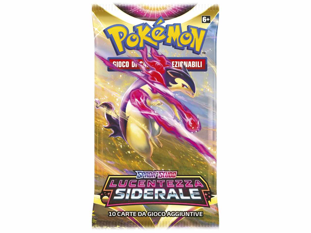 Bustina Carte Pokémon Spada E Scudo Lucentezza Siderale  - Game Vision