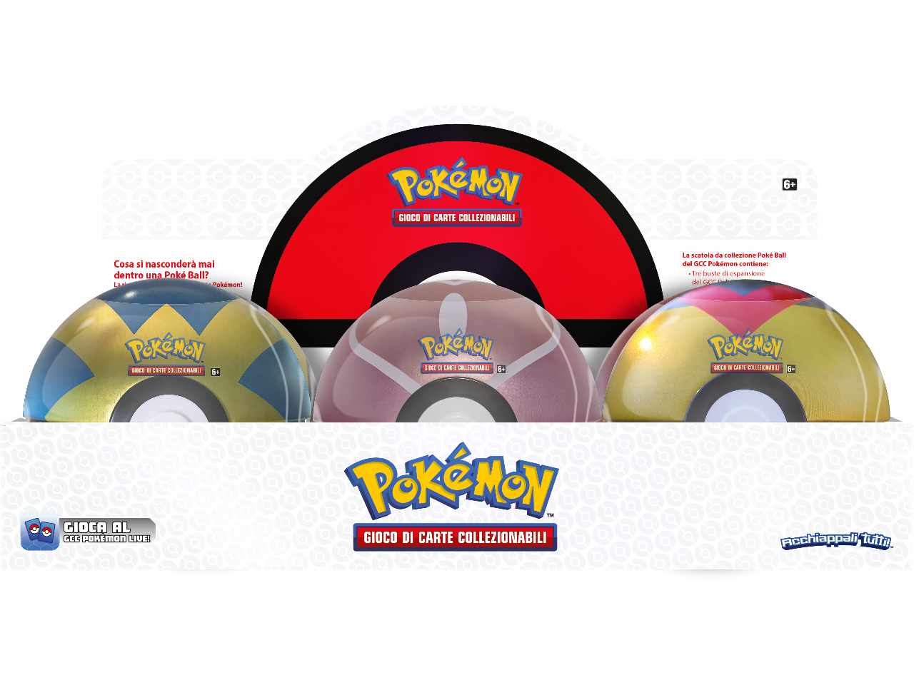 Cofanetto Carte Pokémon PokeBall Primavera 2022  - Game Vision