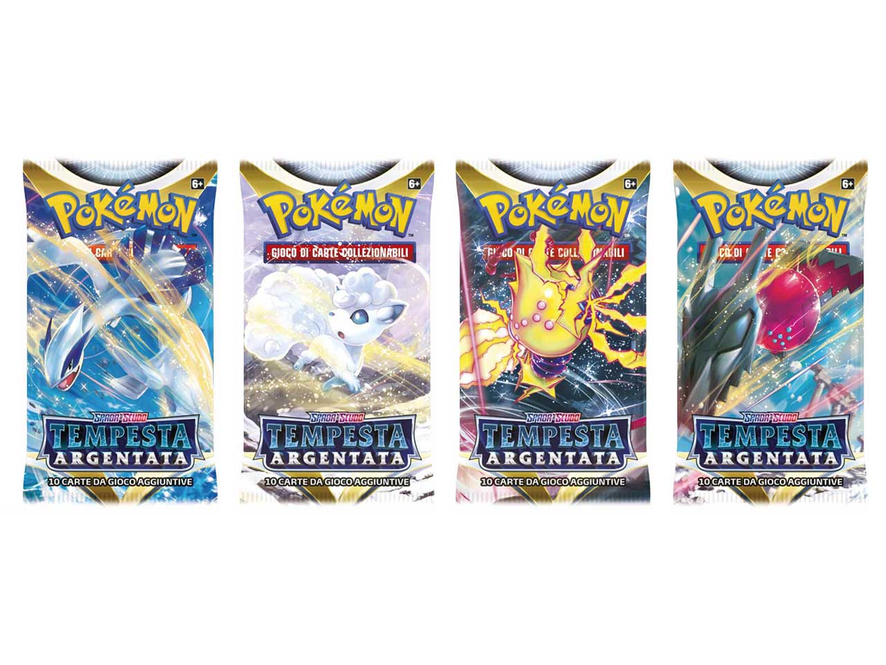 Bustina Carte Pokémon Spada e Scudo Tempesta Argentata  - Game Vision