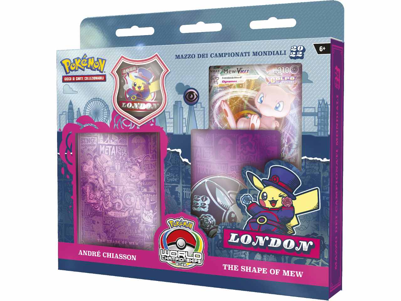 Mazzo Carte Pokémon Campionati Mondiali 2022  - Game Vision