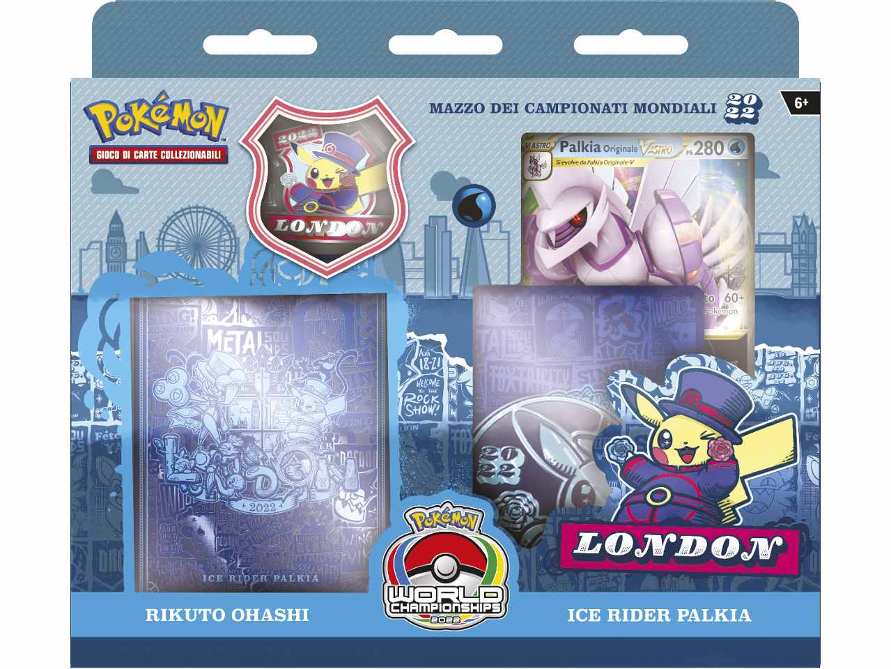 Mazzo Carte Pokémon Campionati Mondiali 2022  - Game Vision