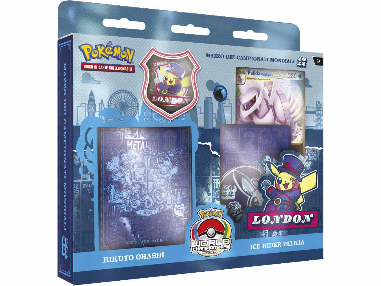 Mazzo Carte Pokémon Campionati Mondiali 2022  - Game Vision