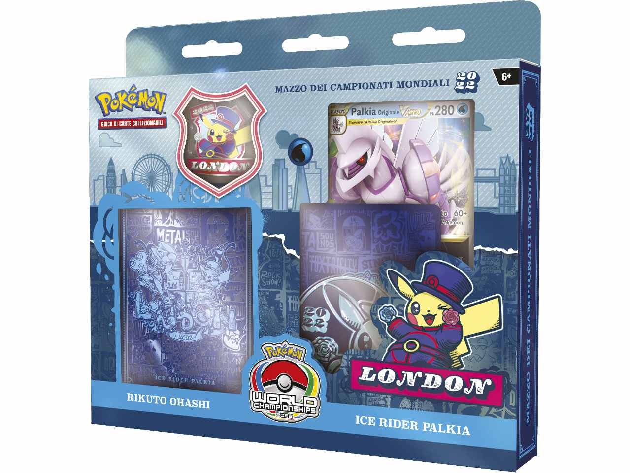 Mazzo Carte Pokémon Campionati Mondiali 2022  - Game Vision
