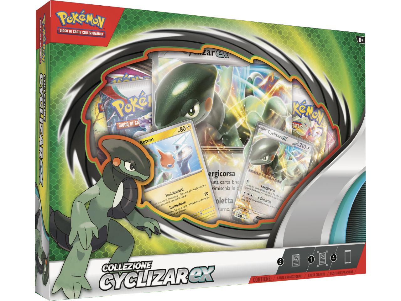 Scatola Carte Pokémon Cyclizar Ex - Game Vision