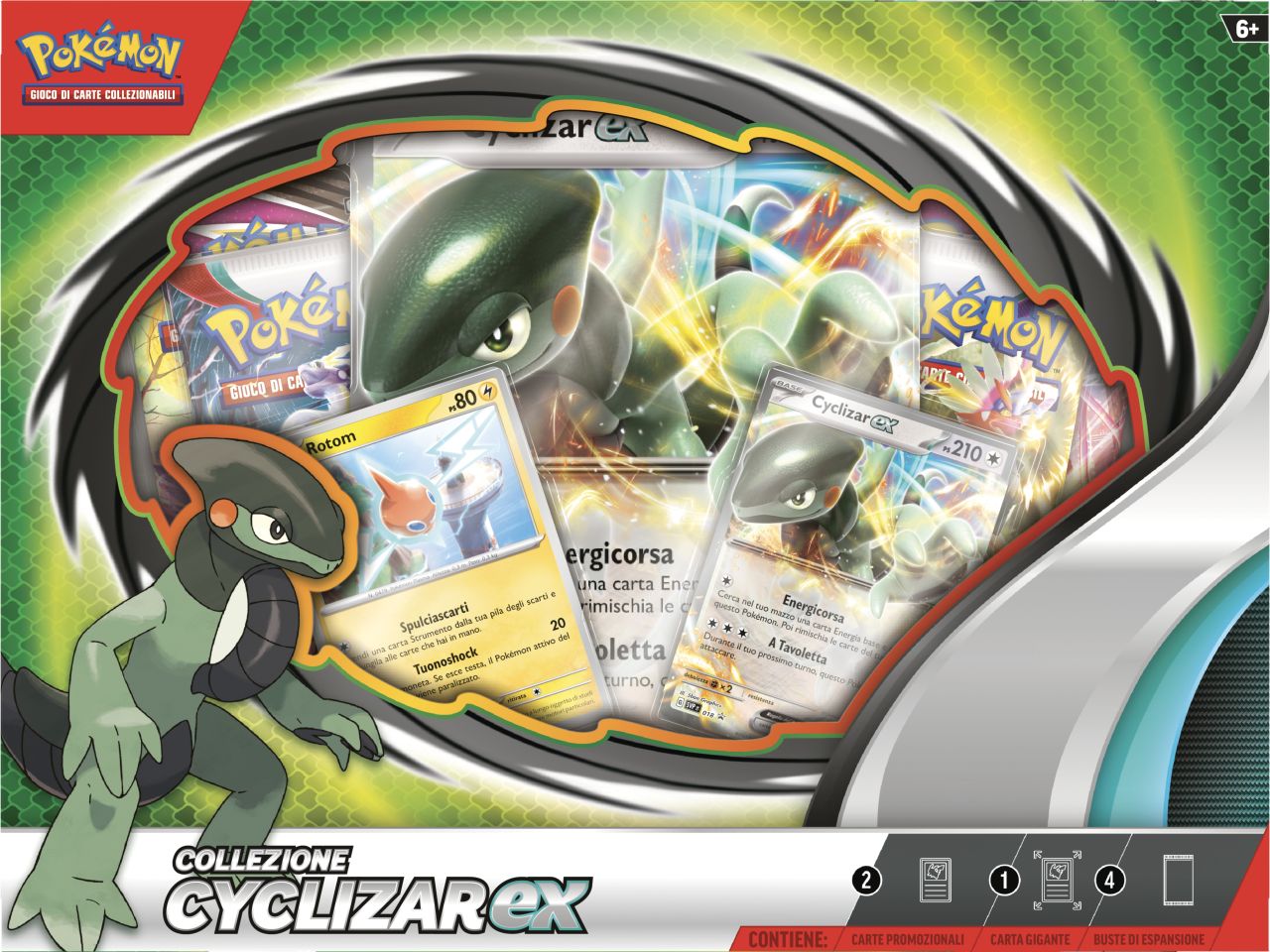 Scatola Carte Pokémon Cyclizar Ex - Game Vision