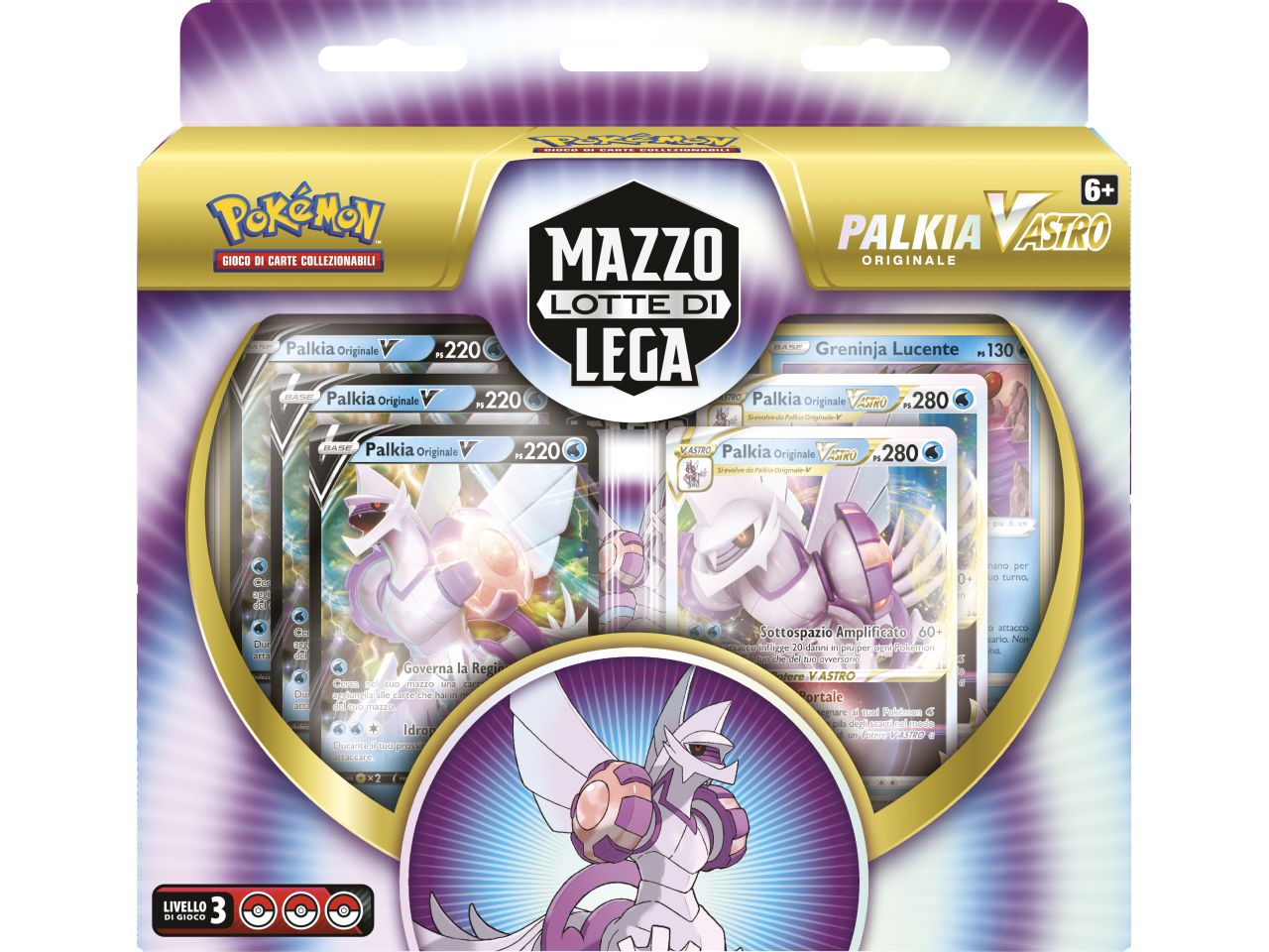 Carte Pokémon Mazzo Lotte Di Lega Palkia Originale V Astro - Game Vision