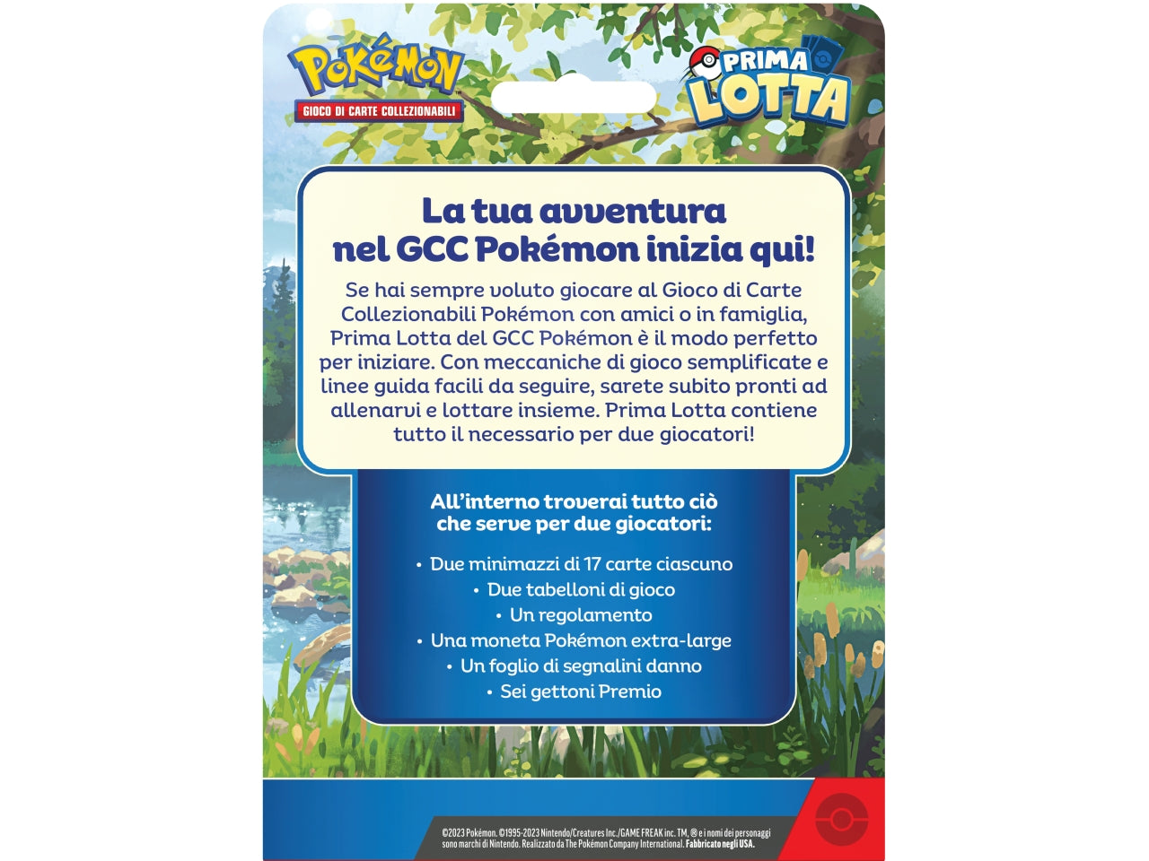 Mazzo Carte Pokémon Prima Lotta - Game Vision