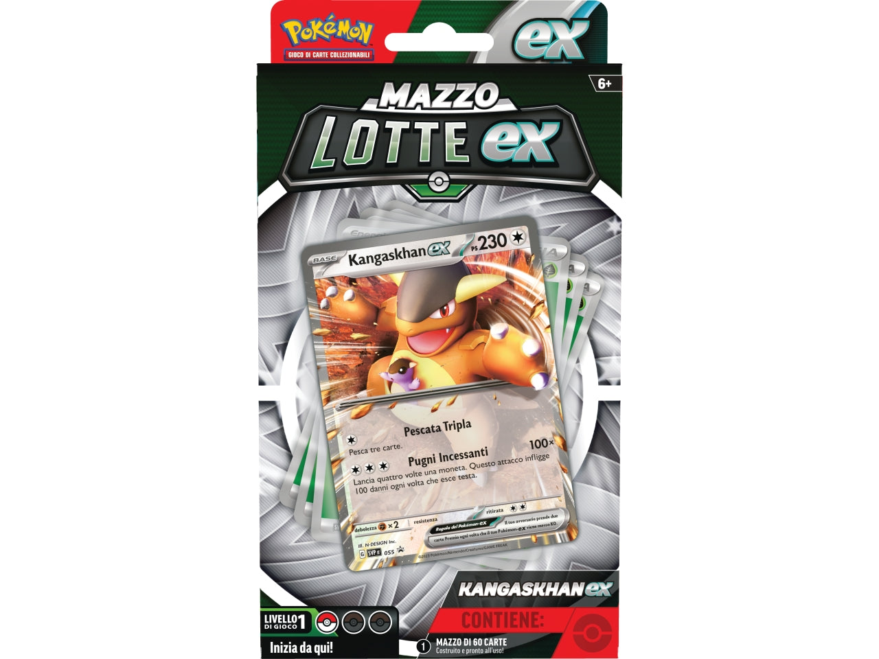Mazzo Lotte EX Carte Pokémon Greninja-Ex / Kangaskhan-Ex - Game Vision