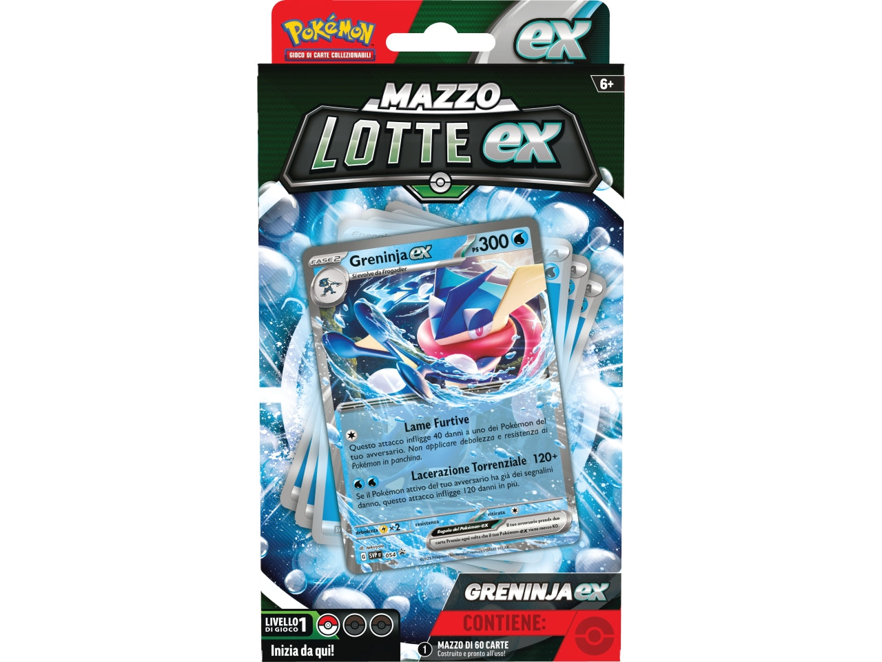 Mazzo Lotte EX Carte Pokémon Greninja-Ex / Kangaskhan-Ex - Game Vision