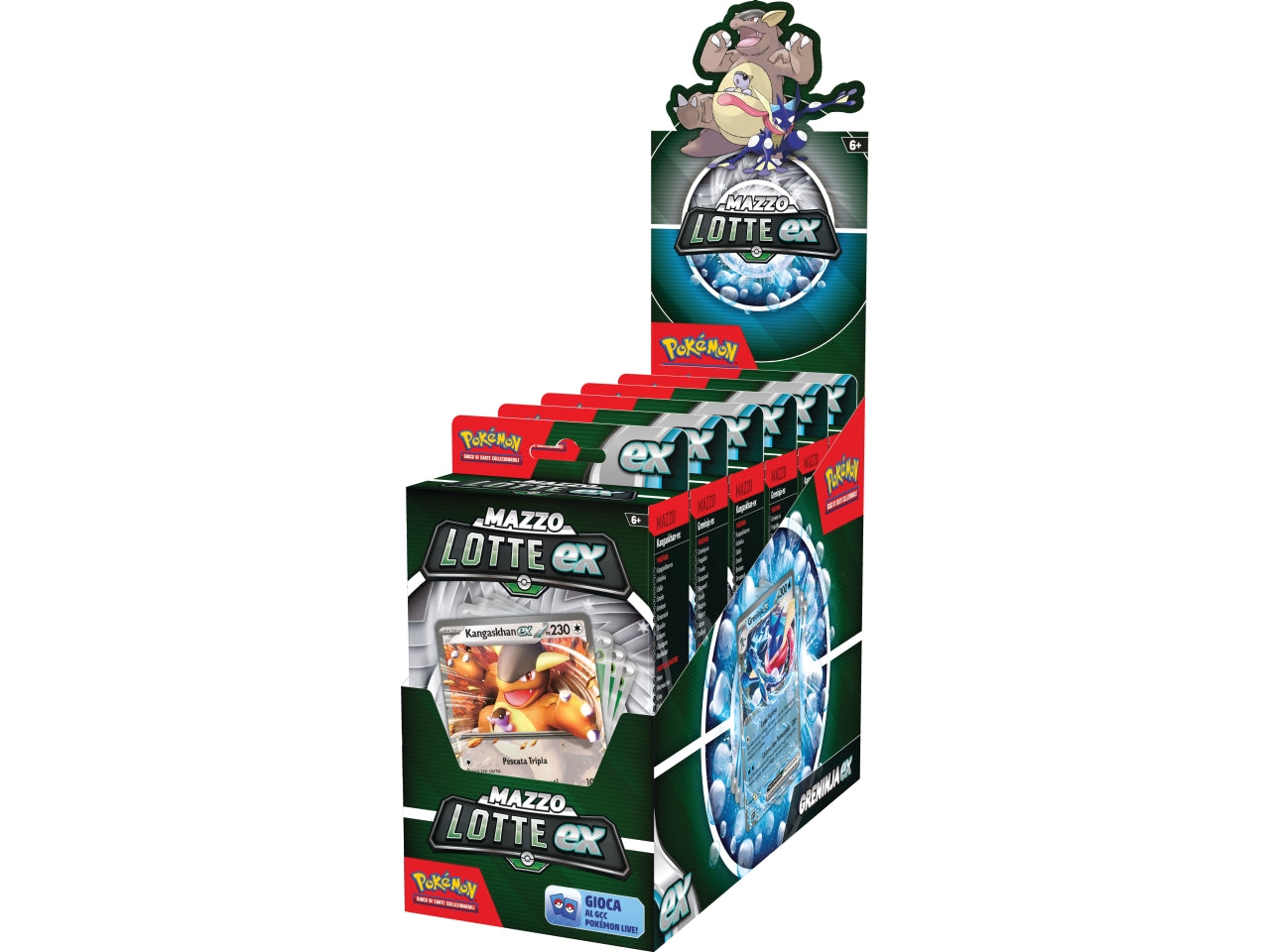 Mazzo Lotte EX Carte Pokémon Greninja-Ex / Kangaskhan-Ex - Game Vision