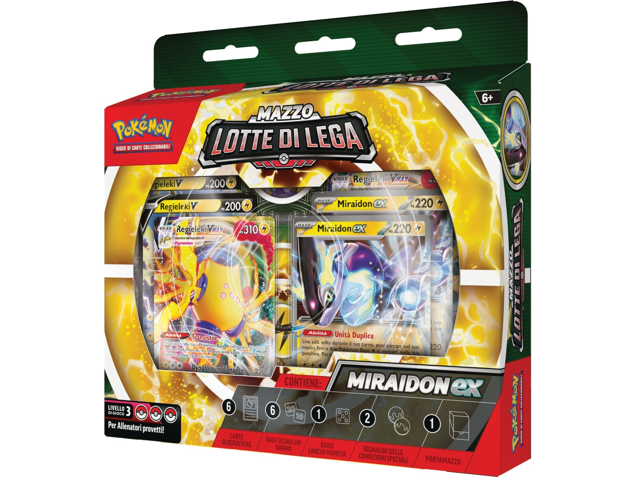 Mazzo Carte Pokémon Lotte di Lega Miraidon-ex - Game Vision