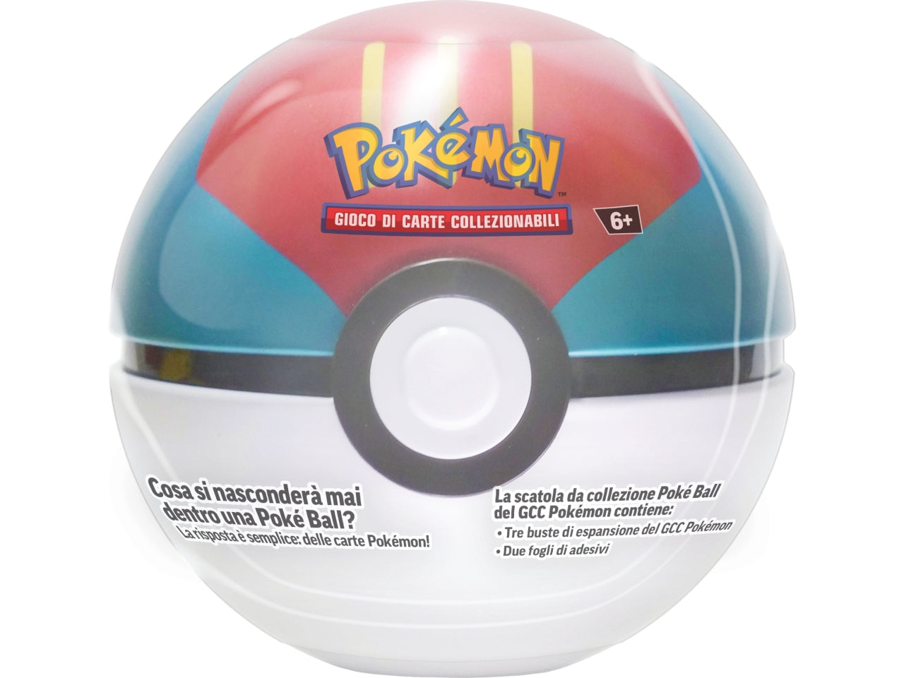Cofanetto Carte Pokémon Pokeball Settembre - Game Vision