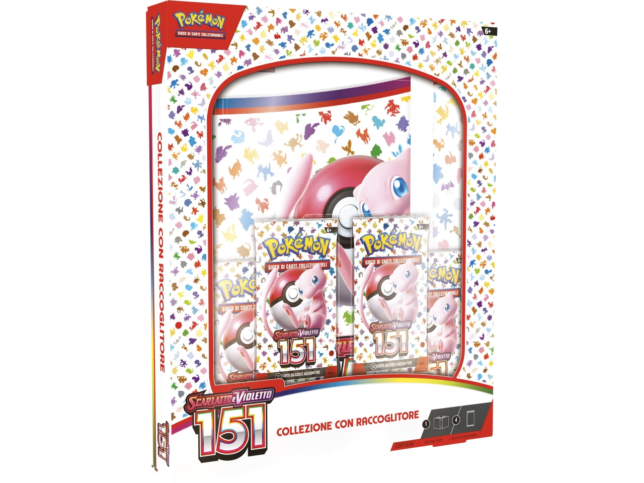 Scatola Pokémon Scarlatto E Violetto 151 Collezione Con Raccoglitore  - Game Vision