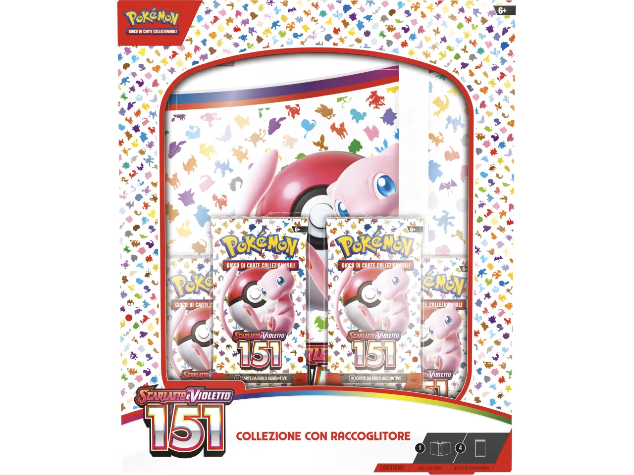 Scatola Pokémon Scarlatto E Violetto 151 Collezione Con Raccoglitore  - Game Vision