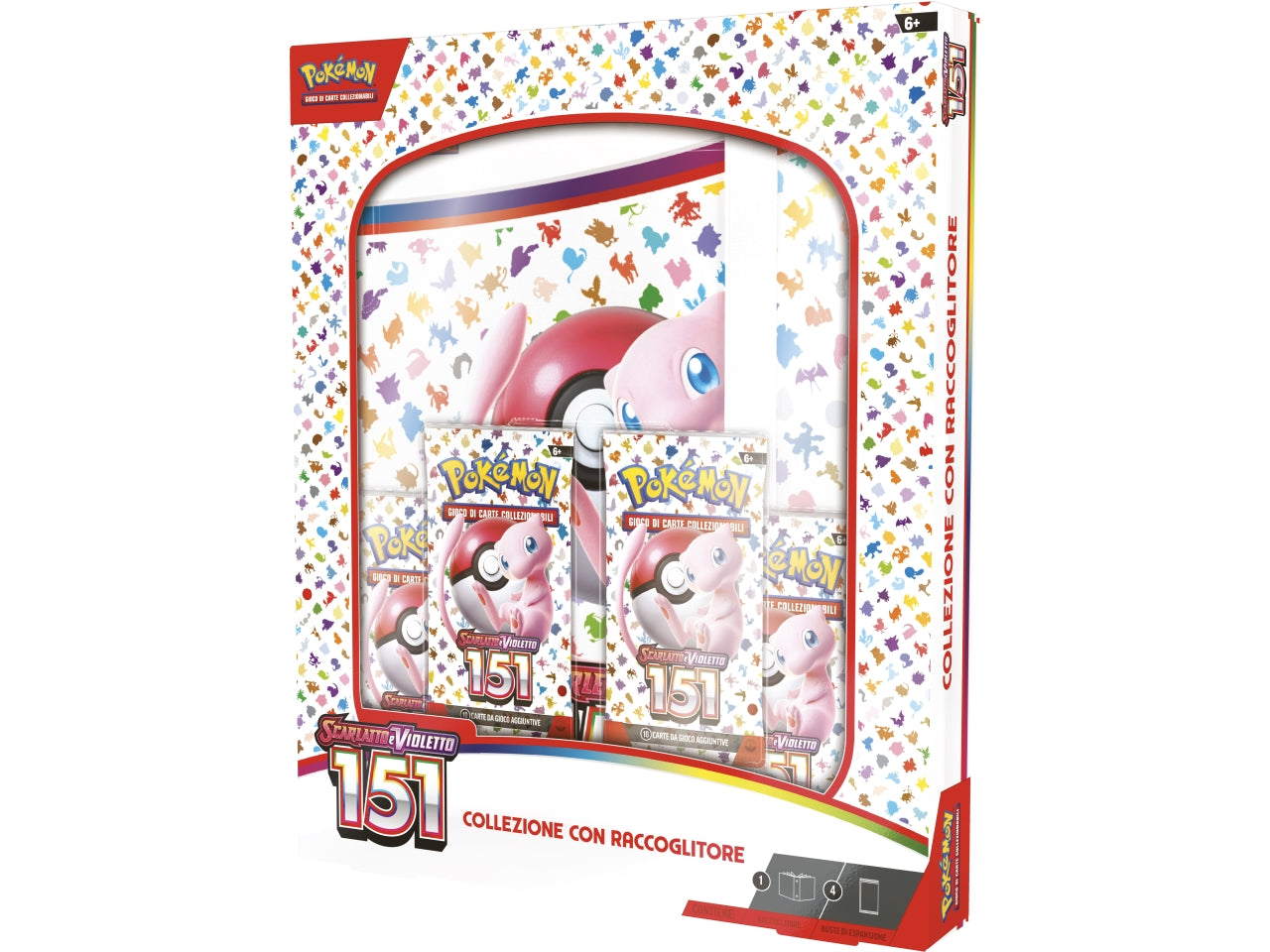 Scatola Pokémon Scarlatto E Violetto 151 Collezione Con Raccoglitore  - Game Vision
