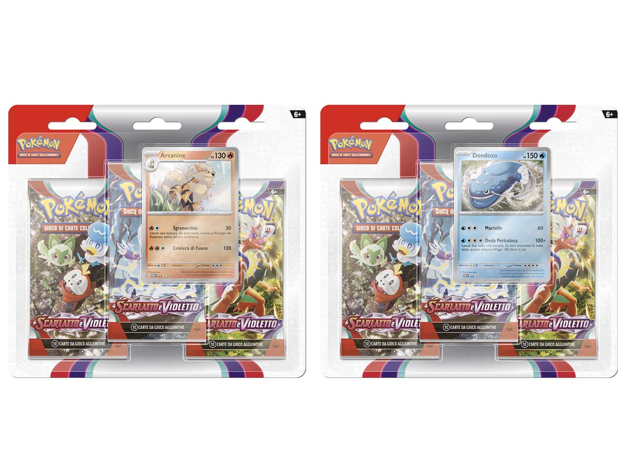Carte Pokémon Blister Scarlatto e Violetto - Arcanine/Dondozo - Game Vision